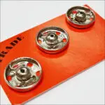 Zatrzaski metalowe 13mm (5) 3szt