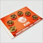 Zatrzaski metalowe 7mm (1/2) - 6szt