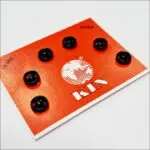 Zatrzaski metalowe 5mm (2/0) 6szt