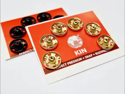 Zatrzaski metalowe 11,5 mm (4) 6szt