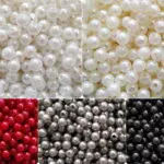 Koraliki PEREŁKI 6mm opakowanie 60szt