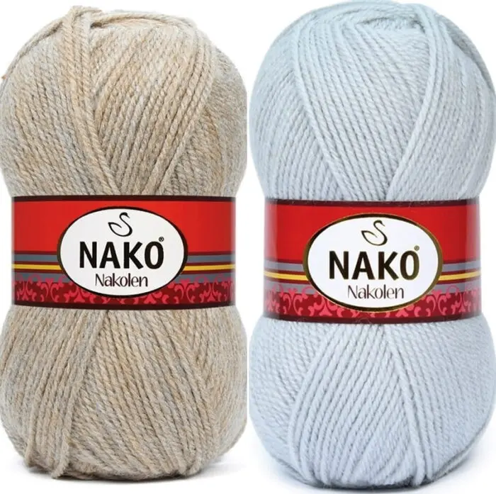 Włóczka Nako NAKOLEN 100g/210m - akryl + wełna