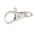 Karabińczyk metalowy SREBRNY rybka 9mm