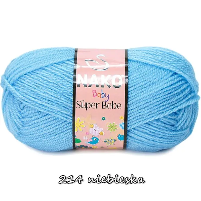 Włóczka Nako SUPER BEBE 50g/180m - akryl