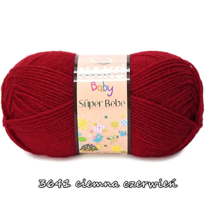 Włóczka Nako SUPER BEBE 50g/180m - akryl