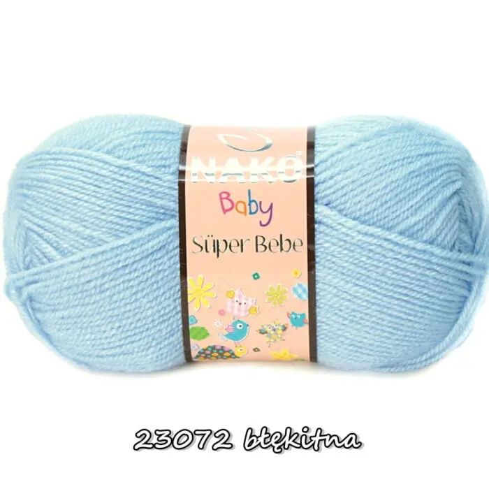 Włóczka Nako SUPER BEBE 50g/180m - akryl