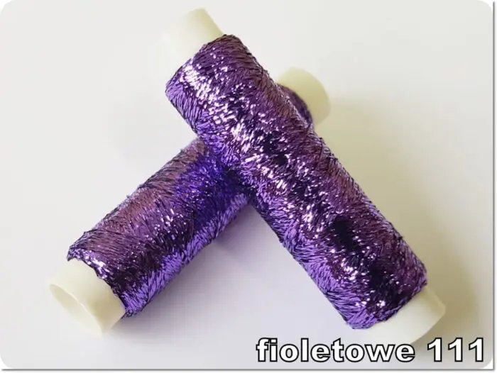 Nici METALIZOWANE CIENKIE LUREX