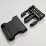 Czarna klamra PLASTIKOWA 40mm