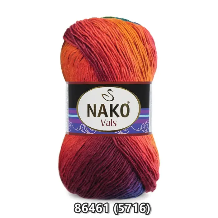 Włóczka Nako VALS akryl 100g/240m