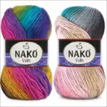 Włóczka Nako VALS akryl 100g/240m