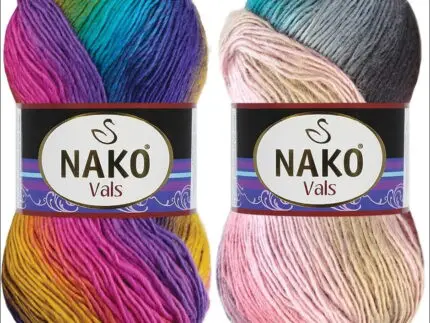 Włóczka Nako VALS akryl 100g/240m
