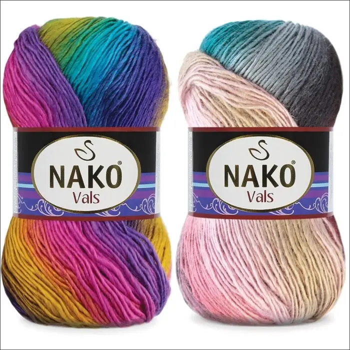 Włóczka Nako VALS akryl 100g/240m