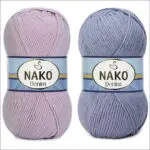 Włóczka NAKO DENIM 100g/200m - bawełna + akryl