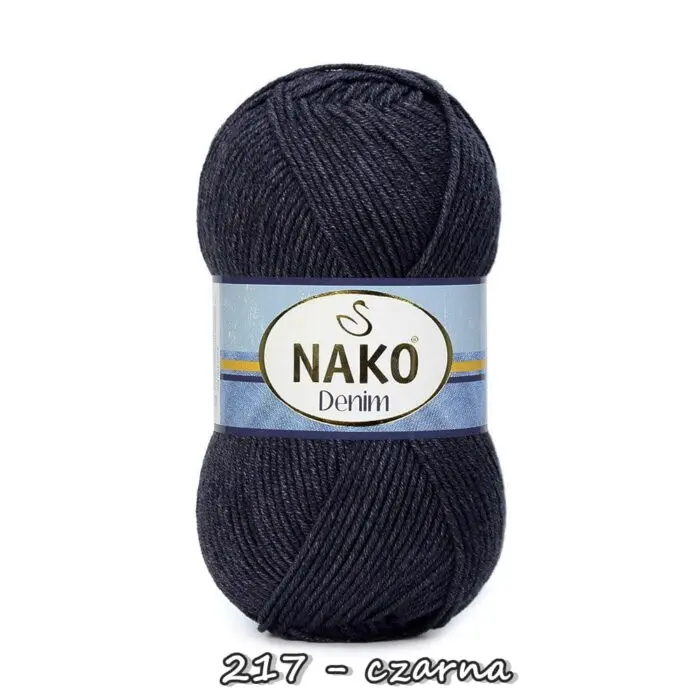 Włóczka NAKO DENIM 100g/200m - bawełna + akryl