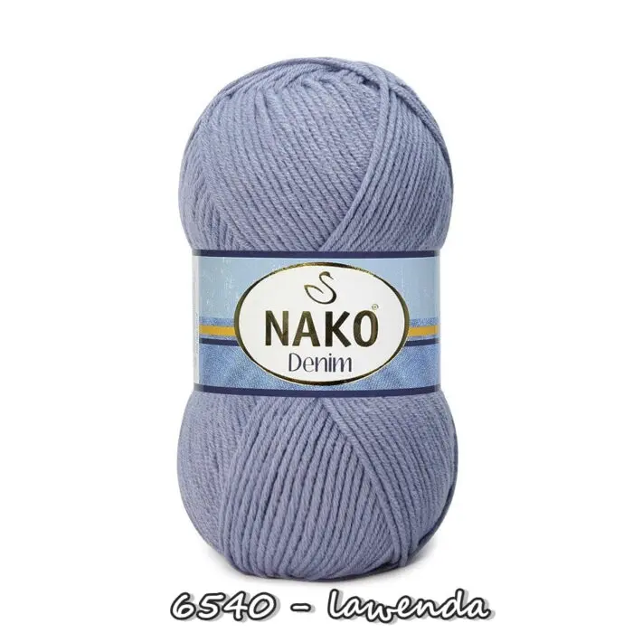 Włóczka NAKO DENIM 100g/200m - bawełna + akryl