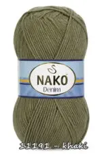 Włóczka NAKO DENIM 100g/200m - bawełna + akryl