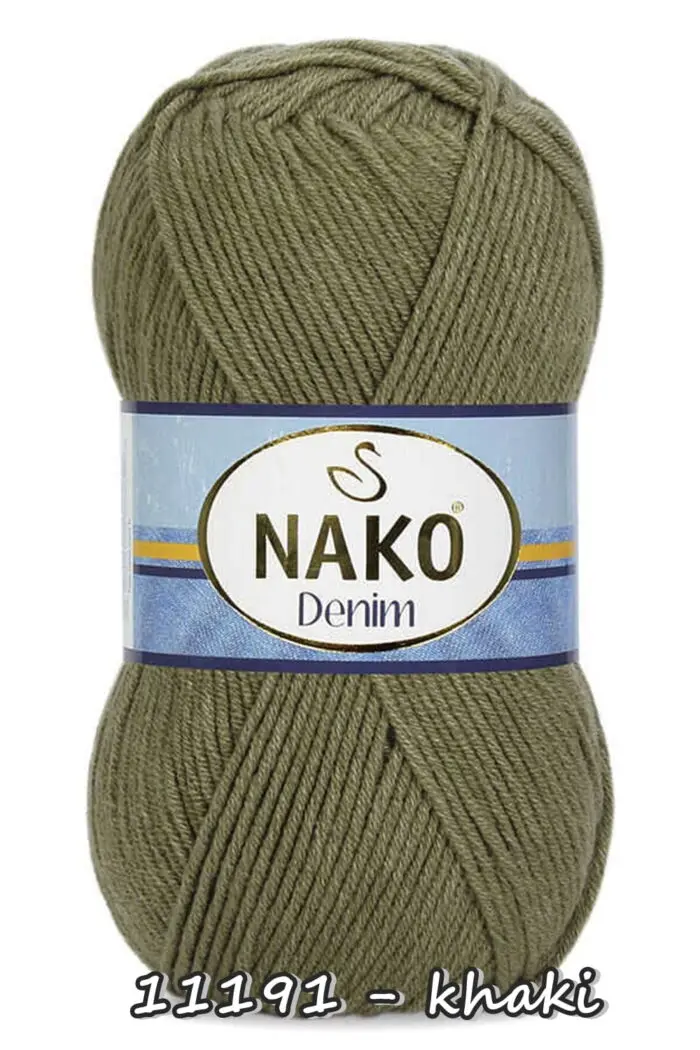 Włóczka NAKO DENIM 100g/200m - bawełna + akryl