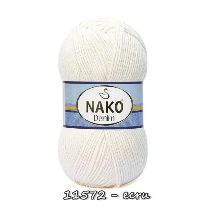 Włóczka NAKO DENIM 100g/200m - bawełna + akryl