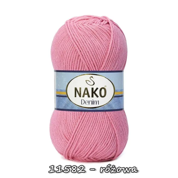Włóczka NAKO DENIM 100g/200m - bawełna + akryl