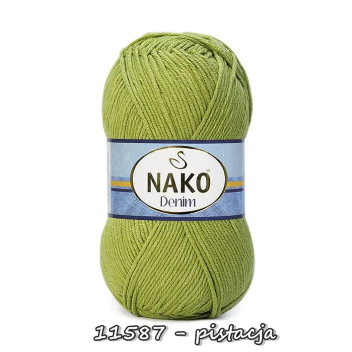 Włóczka NAKO DENIM 100g/200m - bawełna + akryl