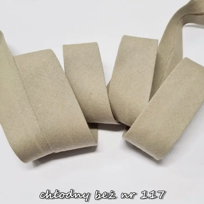 Lamówka BAWEŁNIANA 25mm