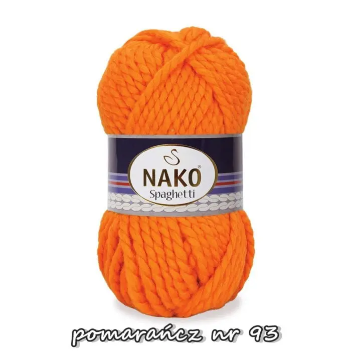 Włóczka Nako SPAGHETTI 100g/60m - akryl + wełna