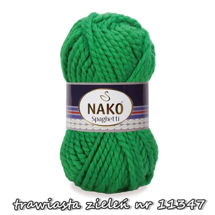 Włóczka Nako SPAGHETTI 100g/60m - akryl + wełna