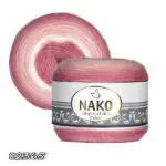 Włóczka NAKO ANGORA LUKS COLOR 150g/810m akryl + wełna + moher