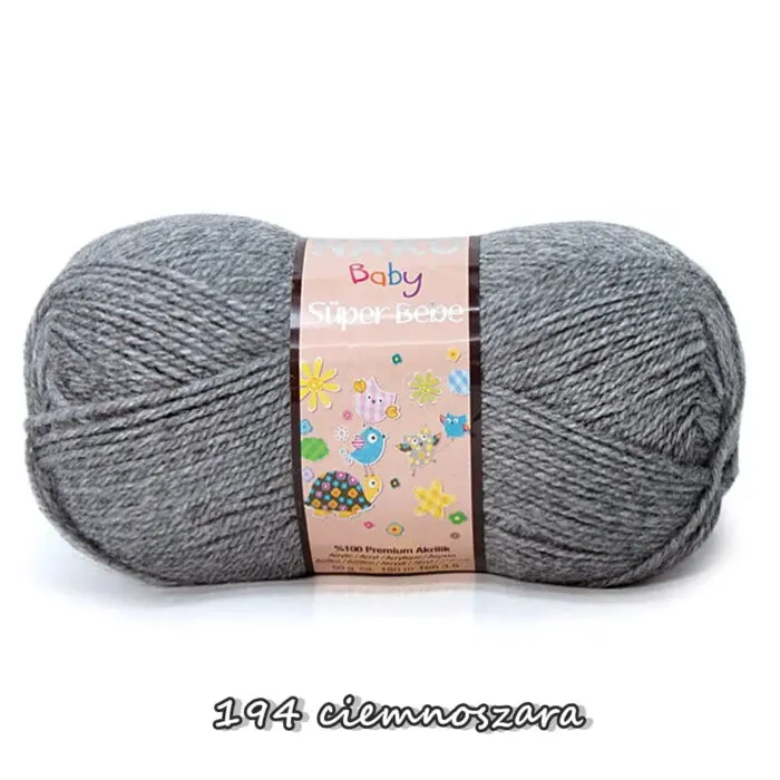 Włóczka Nako SUPER BEBE 50g/180m - akryl