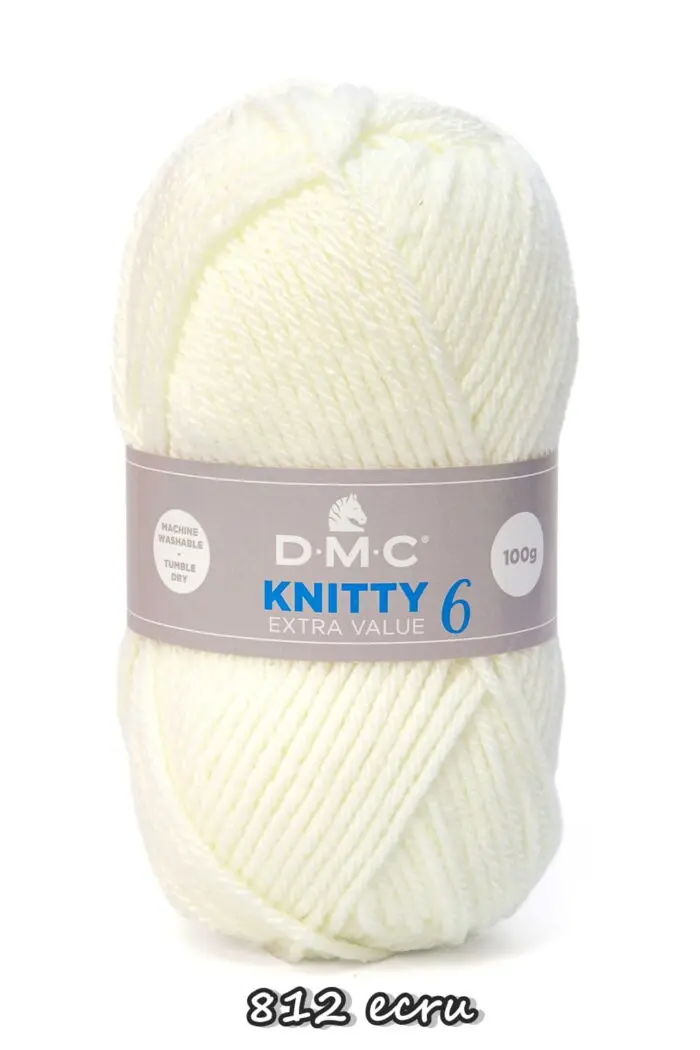 Włóczka DMC KNITTY 6 100g/137m - 100% akryl