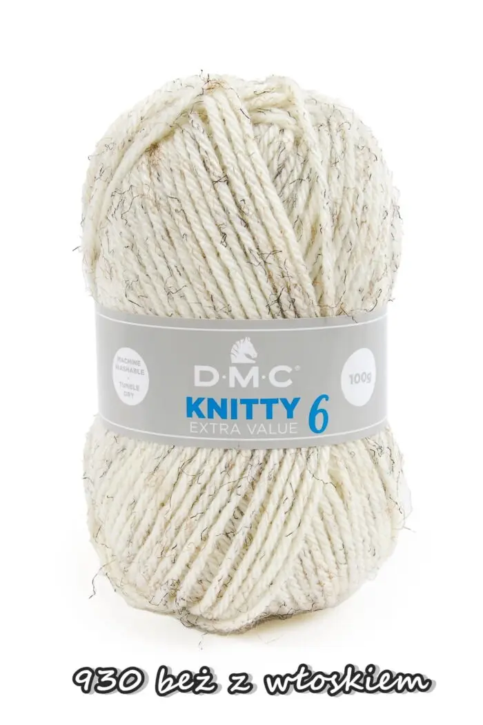 Włóczka DMC KNITTY 6 100g/137m - 100% akryl