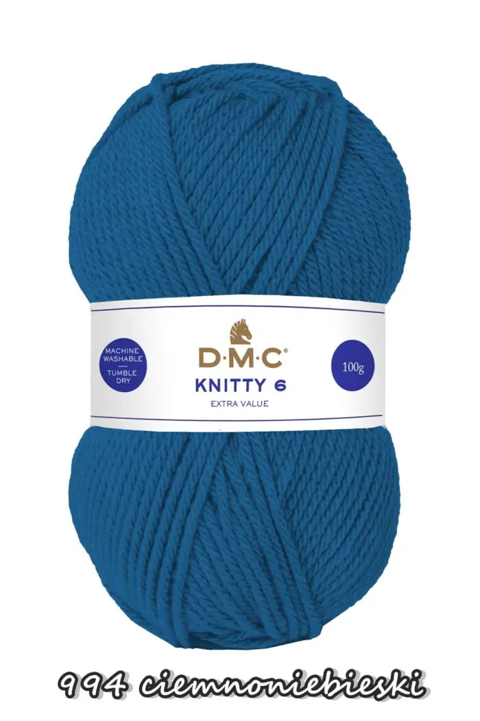 Włóczka DMC KNITTY 6 100g/137m - 100% akryl