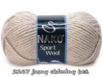 Włóczka Nako SPORT WOOL 100g/120m akryl + wełna