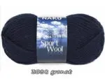 Włóczka Nako SPORT WOOL 100g/120m akryl + wełna