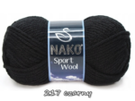 Włóczka Nako SPORT WOOL 100g/120m akryl + wełna