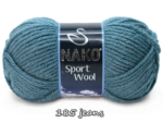 Włóczka Nako SPORT WOOL 100g/120m akryl + wełna