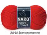 Włóczka Nako SPORT WOOL 100g/120m akryl + wełna