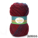 Włóczka Nako OMBRE 100g/190m - akryl + wełna