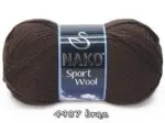 Włóczka Nako SPORT WOOL 100g/120m akryl + wełna