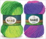 Włóczka Nako OMBRE 100g/190m - akryl + wełna