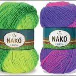 Włóczka Nako OMBRE 100g/190m - akryl + wełna