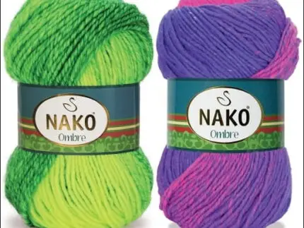 Włóczka Nako OMBRE 100g/190m - akryl + wełna