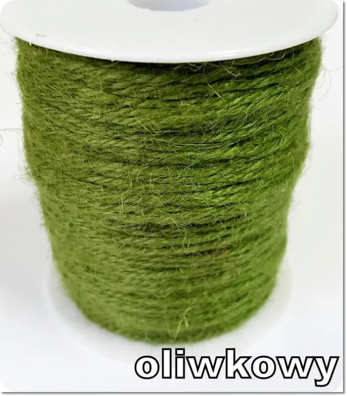 Sznurek KONOPNY JUTOWY 2mm na metry