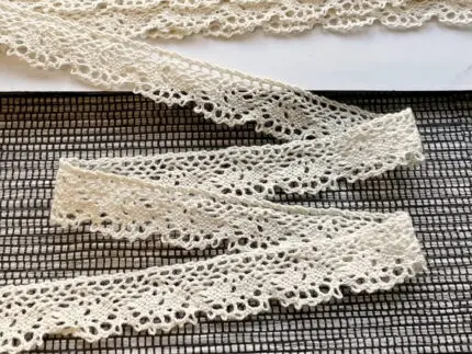 Koronka bawełniana 16mm NATURALNA (C091)