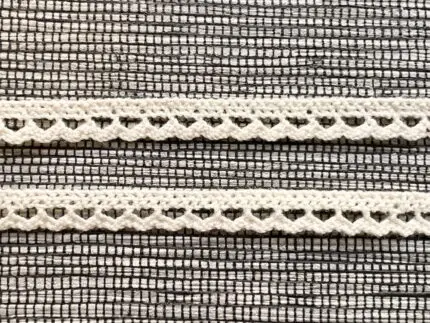 Koronka bawełniana 8mm NATURALNA (S03)