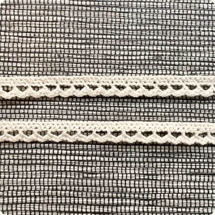 Koronka bawełniana 8mm NATURALNA (S03)