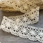 Koronka bawełniana 47mm NATURALNA (S07)