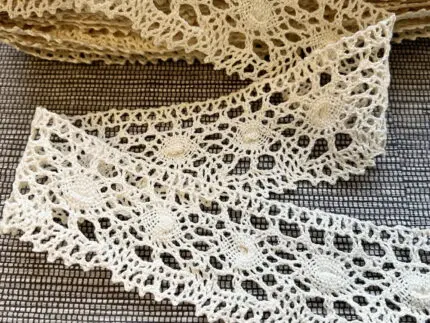 Koronka bawełniana 47mm NATURALNA (S07)