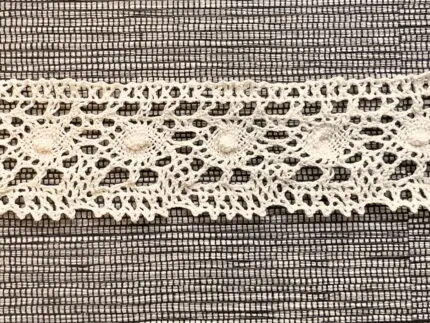 Koronka bawełniana 47mm NATURALNA (S07)