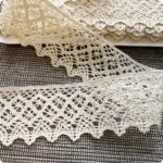 Koronka bawełniana 55mm NATURALNA (S10)